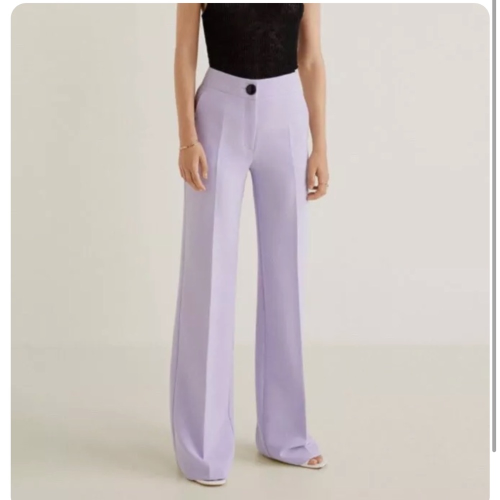 Purple mango trousers